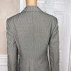 John Meyer Women Polyester Pant Suit Size 10 Gray Striped Lined Career 2PC