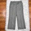 John Meyer Women Polyester Pant Suit Size 10 Gray Striped Lined Career 2PC