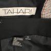 TAHARI Vtg Multicolor Wool Rayon Lined Double Breasted Business Blazer Size 10