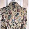 OSCAR Della RENTA Vtg Women Floral Blazer Jacket Size 10