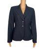 SUIT STUDIO Women 1PC Navy Blue Single Breasted Polyester Lined Blazer Size 8