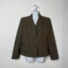 EVAN PICONE Polyester Skirt Suit Size 16 Green Lined Business Timeless 2PC
