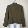 EVAN PICONE Polyester Skirt Suit Size 16 Green Lined Business Timeless 2PC