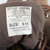 Cody James Leather Boots Size 9EE Brown Waterproof Composite Toe Kiltie Lace Up