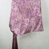 Cinq a Sept Mini dress Size 14 Paisley Ryder Pink Satin Cowl Draped Party New