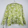 Giovanna Signature 2PC Skirt Suit 14 White Green Stunning Feminine Collarless