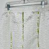 Giovanna Signature 2PC Skirt Suit 14 White Green Stunning Feminine Collarless