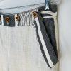 Anthropologie Koto Bolofo Linen Pants Size 10 White Black Back Lace Unique
