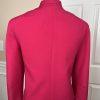 SHERBET VTG Pink Polyester Lined Open Front Stand Up Collar Blazer Size 6-8