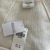Abercrombie & Fitch Sweater Dress Size M Off White Long Sleeve Cutout Midi New