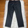 10-6315.jpg Calvin Klein Polyester Rayon Suit 44R Pants 38x33.5 Charcoal Gray Pockets 2PC