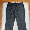 10-6317.jpg Calvin Klein Polyester Rayon Suit 44R Pants 38x33.5 Charcoal Gray Pockets 2PC
