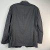 Lauren Ralph Lauren Wool Silk Suit 46L Pants 40x30.5 Black Label Slim Fit Notch