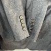 Lauren Ralph Lauren Wool Silk Suit 46L Pants 40x30.5 Black Label Slim Fit Notch