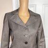 Suit Studio Polyester Rayon Pant Suit Size 4P Light Brown Notch Collar Women 2PC