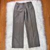 Suit Studio Polyester Rayon Pant Suit Size 4P Light Brown Notch Collar Women 2PC