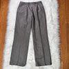 Suit Studio Polyester Rayon Pant Suit Size 4P Light Brown Notch Collar Women 2PC