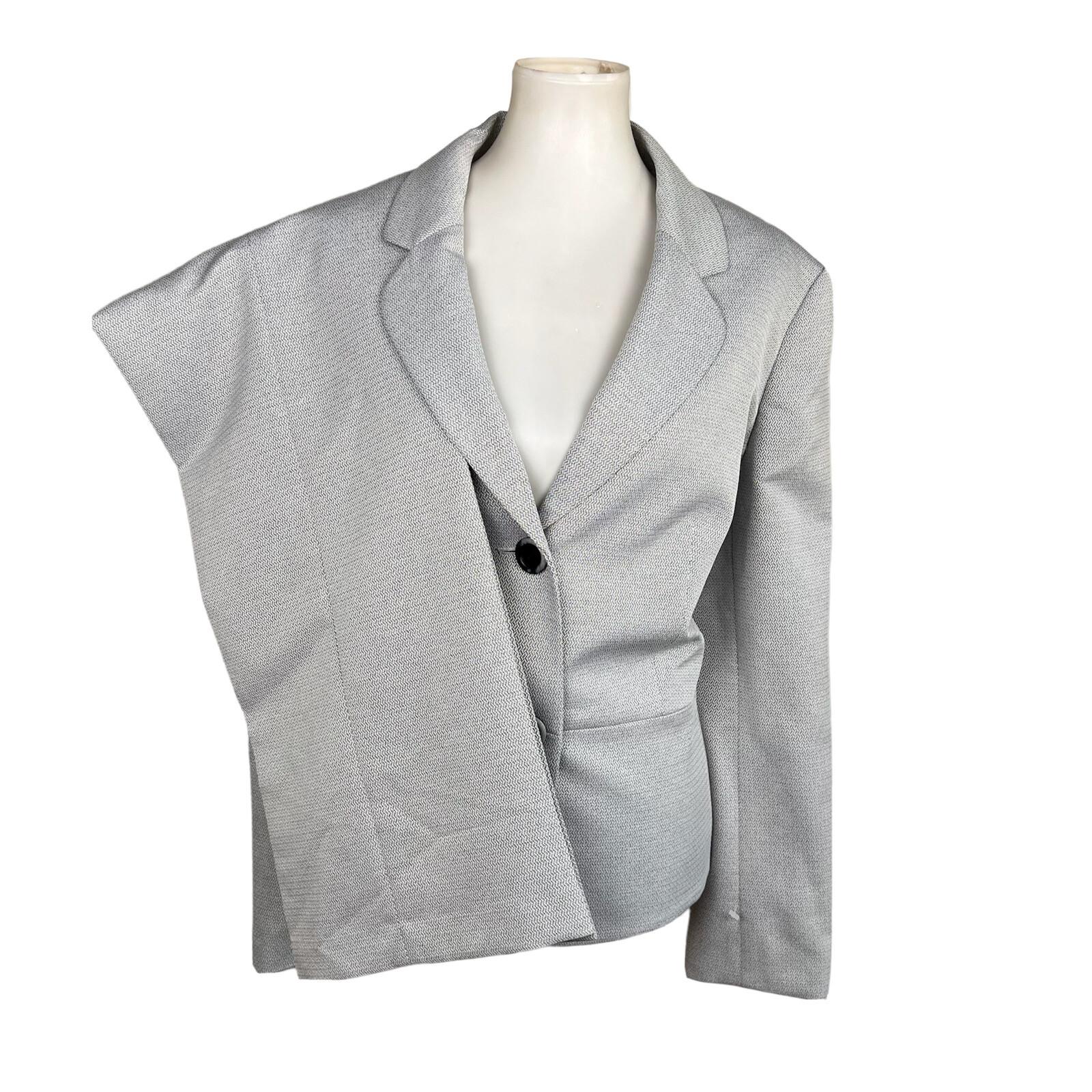Le Suit Polyester Pant Suit Size 18 Grey Stone Notch Collar Women 2 Piece New