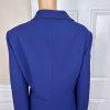 10-6464.jpg Nipon Boutique Polyester Skirt Suit Size 18 Blue Beaded Women 2 Piece Lined