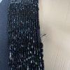 Lauren Ralph Lauren Polyester Formal Dress Size 2 Black Beaded V-Neck Maxi Lined