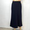 Lauren Ralph Lauren Vtg Wool Midi Skirt Size 12 Dark Blue Quiet Luxury Flared