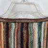 10-6544.jpg Vintage Lady Roi Sweater M Hippie Boho Retro Funky Multi Striped Bohemian Warm