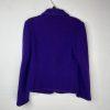10-6551.jpg Talbots Women Wool Cardigan Blazer Size 6 Purple Cozzy Warm Preppy Comfy
