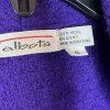 10-6554.jpg Talbots Women Wool Cardigan Blazer Size 6 Purple Cozzy Warm Preppy Comfy