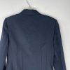 Le Suit Women Polyester Pant Suit Size 8 Navy Blue Lined Business Career 2PC