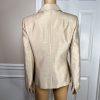 10-6603.jpg Collections For Le Suit Polyester Rayon Blazer Suit Size 6 Beige Gold Lined