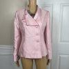 Le Suit Women Polyester Blazer Size 8 Pink Wrap Shawl Collar Lined 1 Piece