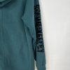 Savage X Fenty Jumpsuit M Green Showgirl Hooded Half Zip Coverall Oversized
