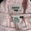 10-6718.jpg Kasper Polyester Skirt Suit 8P Rose Shawl Collar Lined Embroidered Timeless 2PC