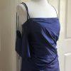 PATRA Women Sleeveless Long Full Length Purple Evening Dress Gown NWT Size 14