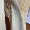 SIGNATURE ALFRED ANGELO Gold Belted Lace Cotton Backless Maxi Dress Size 8