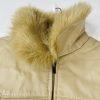 Pelle Moda Knoles & Carter Vtg Leather Puffer Vest L Faux Fur Collar Motorcycle