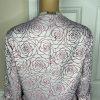 ASHRO Polyester Skirt Suit 16W  Light Purple Ruffle Bell Sleeve Collarless 2PC