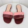 KATE SPADE Leather Maroon Pink Adjustable Strap Slip On Block Heel Sandals 7.5B