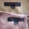 Anne Klein Women Polyester Dress Suit Size 10 Peanut Lined Collarless 2PC