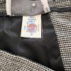 New VTG ILGWU EVAN PICONE Pleated Black White Wool Blend Skirt Size 8
