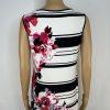 Sandra Darren Maxi Casual Dress 6 Multi Floral Crew Neck Sleeveless Stretch