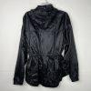 Nike Sportwear Windrunner Jacket Size S Black Dropped Hem Bungee Hood Waist New