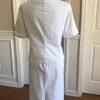 NEIMAN MARCUS Women 2 PC Beautiful White Cotton Skirt Suit Size 14