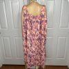 Anthony Richards Vintage House Dress Size 4X Floral Sleeveless Adjustable Strap