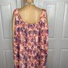 Anthony Richards Vintage House Dress Size 4X Floral Sleeveless Adjustable Strap