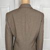 Tahari ASL Polyester Rayon Spandex Skirt 10 Suit 12 Brown Peak Collar 2PC