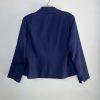 Le Suit Polyester Skirt Suit Size 16W Purple Shawl Collar Lined Career 2PC