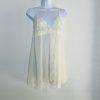 Victoria Secret Vtg 1990 Micromesh L Fairy  Babydoll Lingerie Slip Y2k Coquette