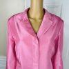 Le Suit Women Polyester Skirt 12 Suit 14 Pink Floral Peak Collar Cocktail 2PC