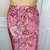 Le Suit Women Polyester Skirt 12 Suit 14 Pink Floral Peak Collar Cocktail 2PC